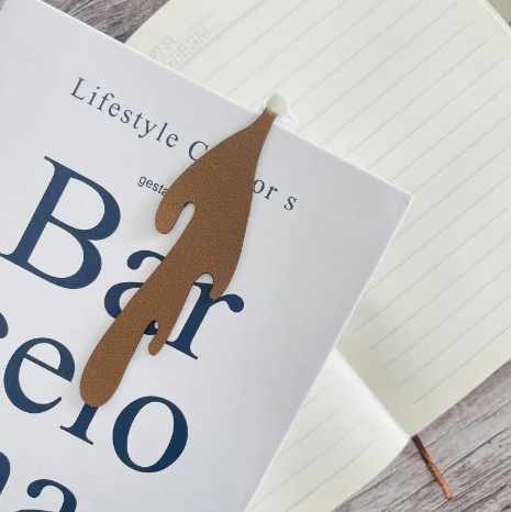 Coffee Resin Bookmark – Cute Gift for Book Lovers & Coffee Enthusiasts